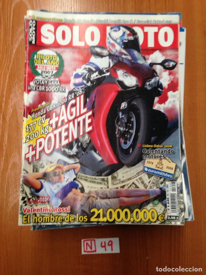 Coleccionismo de Revistas y Peri&oacute;dicos: Solo Moto