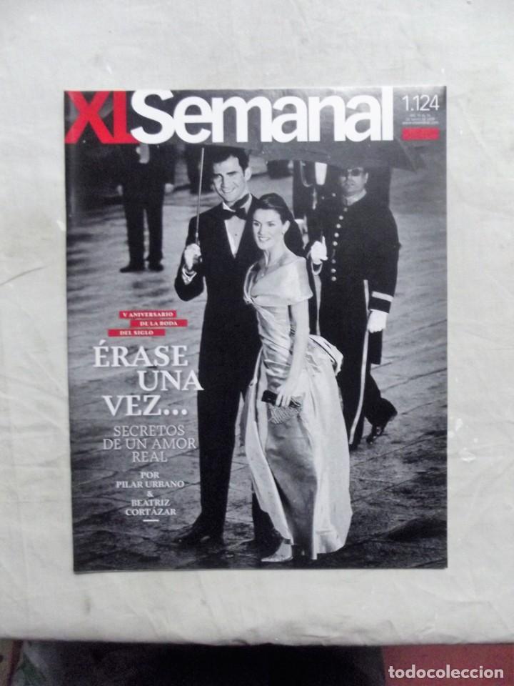 Coleccionismo de Revistas y Peri&oacute;dicos: REVISTA SUPLEMENTO XL SEMANAL DE ABC  N&ordm; 1124 ANIVERSARIO DE LA BODA DEL SIGLO