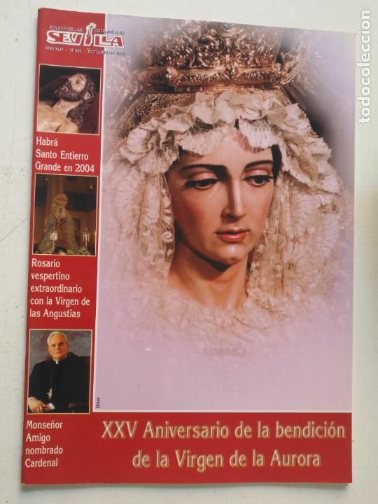 Coleccionismo de Revistas y Peri&oacute;dicos: HAGA SU OFERTA SEMANA SANTA SEVILLA REVISTA BOLETIN DE LAS COFRADIAS NUMERO 536