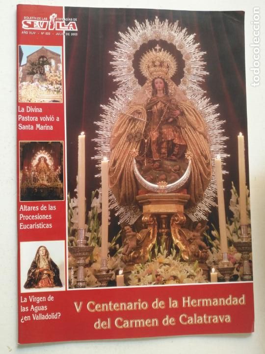 Coleccionismo de Revistas y Peri&oacute;dicos: HAGA SU OFERTA SEMANA SANTA SEVILLA REVISTA BOLETIN DE LAS COFRADIAS NUMERO 533