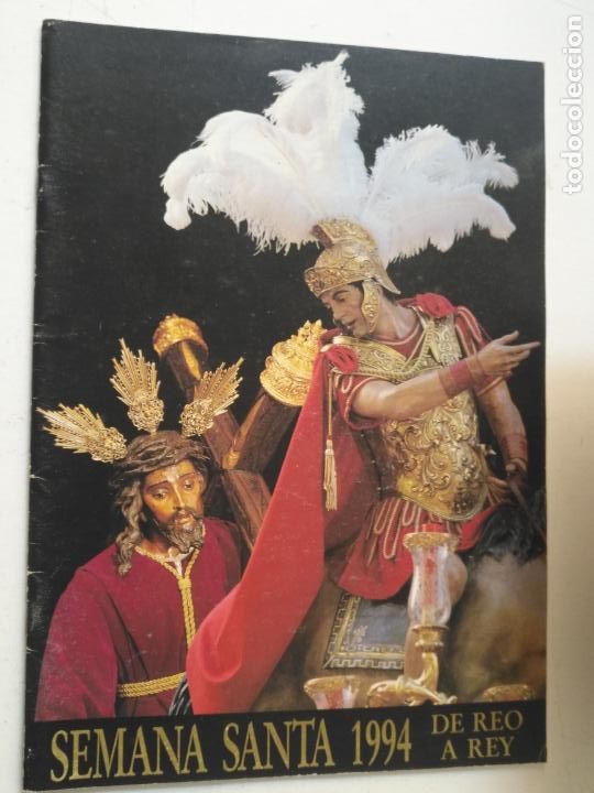 Collectionnisme de Revues et Journaux: HAGA SU OFERTA SEMANA SANTA SEVILLA CATALOGO CAJA SAN FERNANDO CRISTO - DE REY A REO