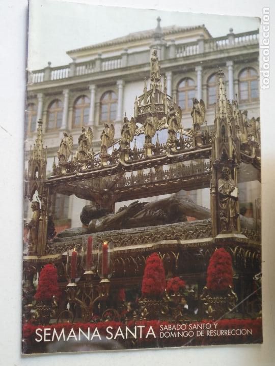 Coleccionismo de revistas y peri&oacute;dicos: HAGA SU OFERTA SEMANA SANTA SEVILLA CATALOGO CAJA SAN FERNANDO  SABADO SANTO DOMINGO RESURRECCION