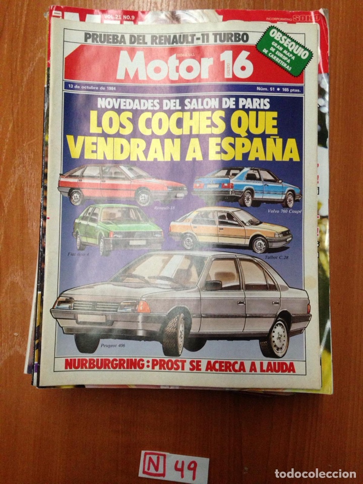 Coleccionismo de Revistas y Peri&oacute;dicos: Motor 16