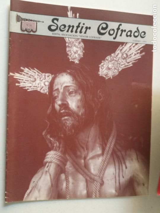Coleccionismo de Revistas y Peri&oacute;dicos: REVISTA SEMANA SANTA CADIZ . SENTIR COFRADE NUMERO 11