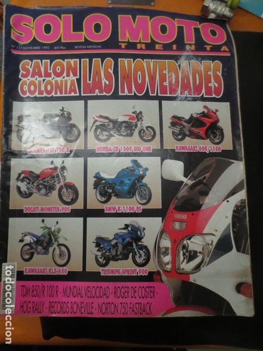 Coleccionismo de Revistas y Peri&oacute;dicos: solo moto treinta  117