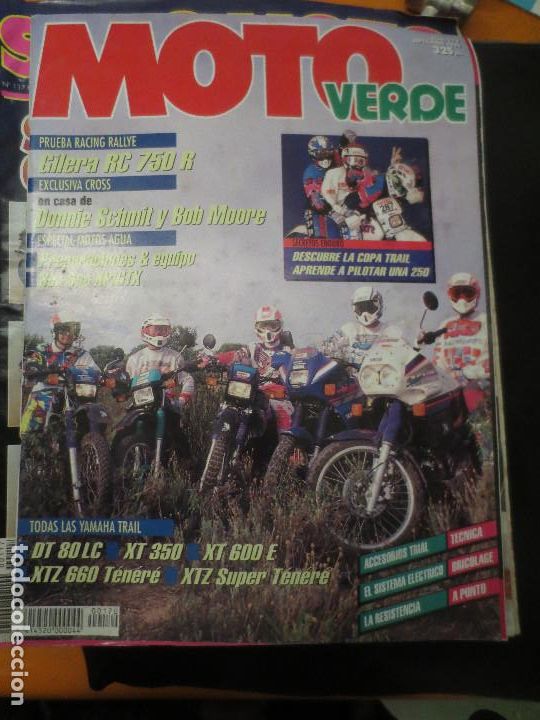 Coleccionismo de Revistas y Peri&oacute;dicos: moto verde