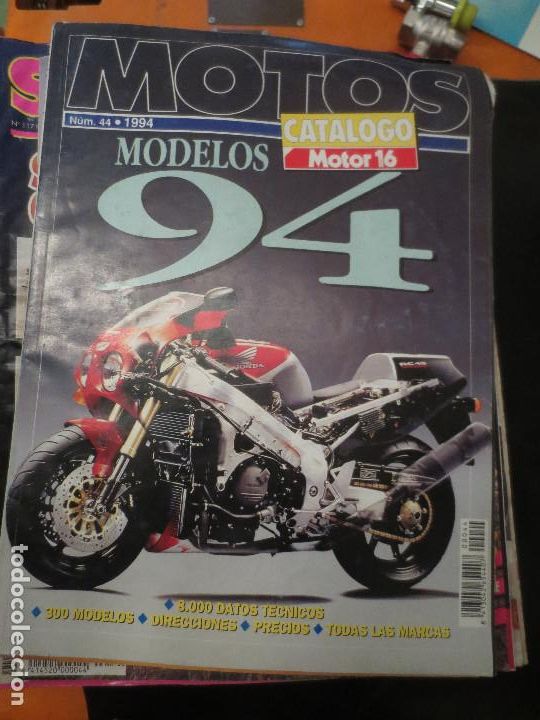 Coleccionismo de Revistas y Peri&oacute;dicos: motos  motor 16.  catalogo 94