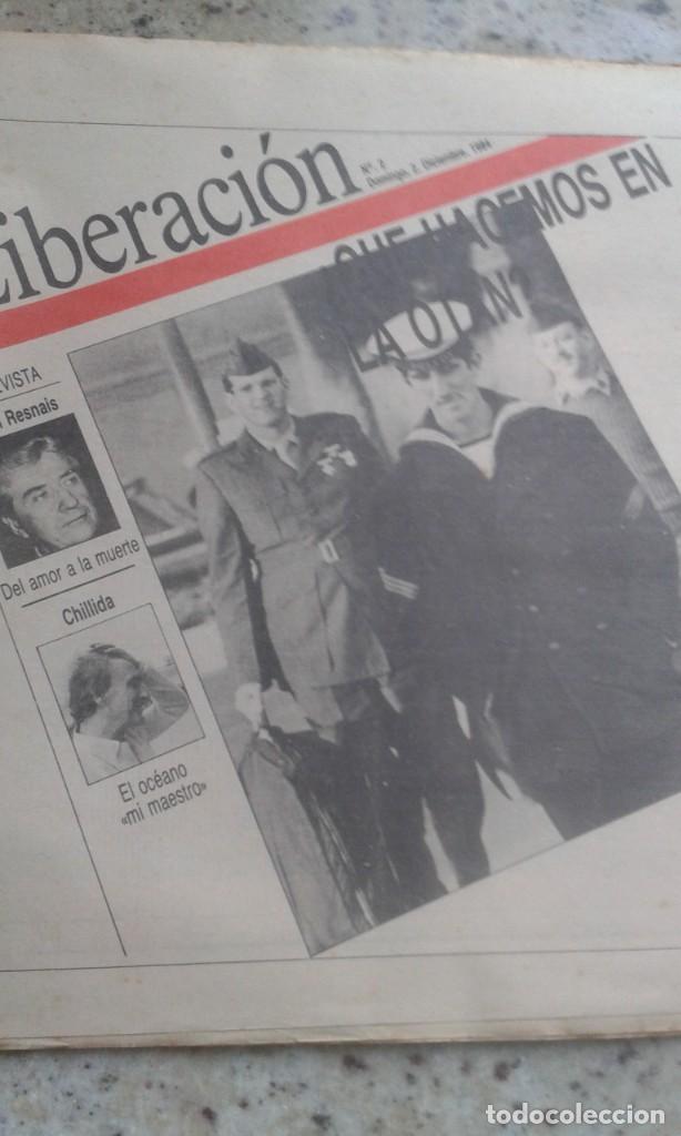 Coleccionismo de Revistas y Peri&oacute;dicos: LIBERACION DOMINICAL N&ordm; 2 2 DICIEMBRE 1984.LA OTAN, LA HEROINA. MICHAEL JACKSON. CHILLIDA, RESNAIS.