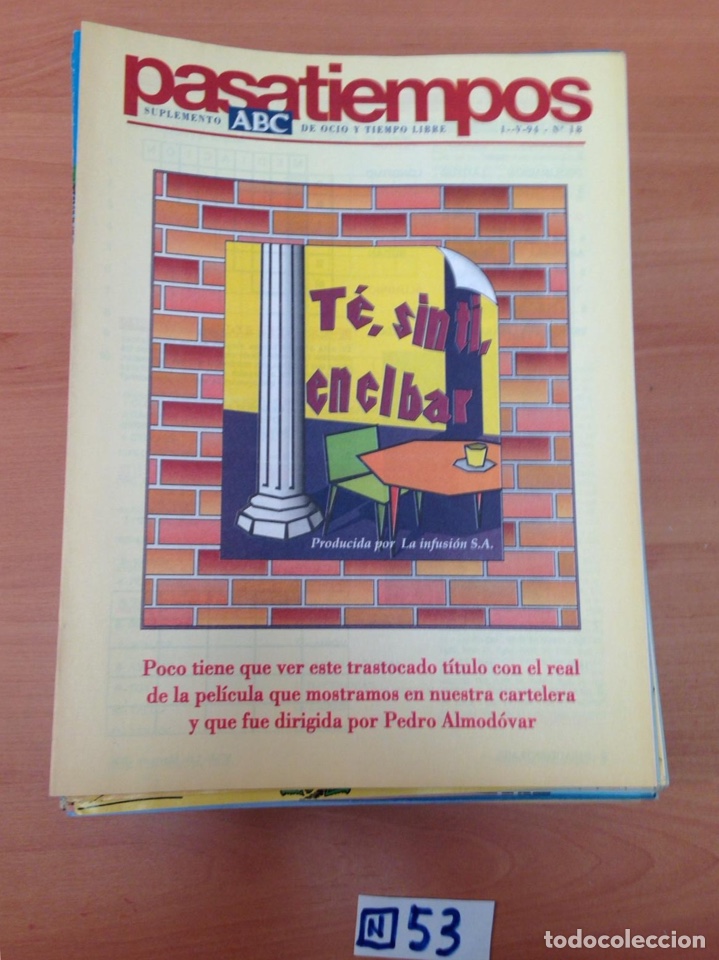 Coleccionismo de Revistas y Peri&oacute;dicos: Pasatiempos ABC