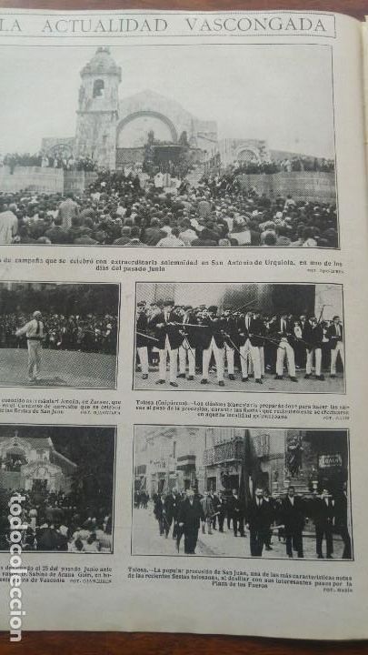 Coleccionismo de revistas y peri&oacute;dicos: TOLOSA GRANADA ALFONSO XIII HURDES FUTBOL -R.S.ALFONSO XIII MALLORCA MANRESA REAL MADRID F.C 1922