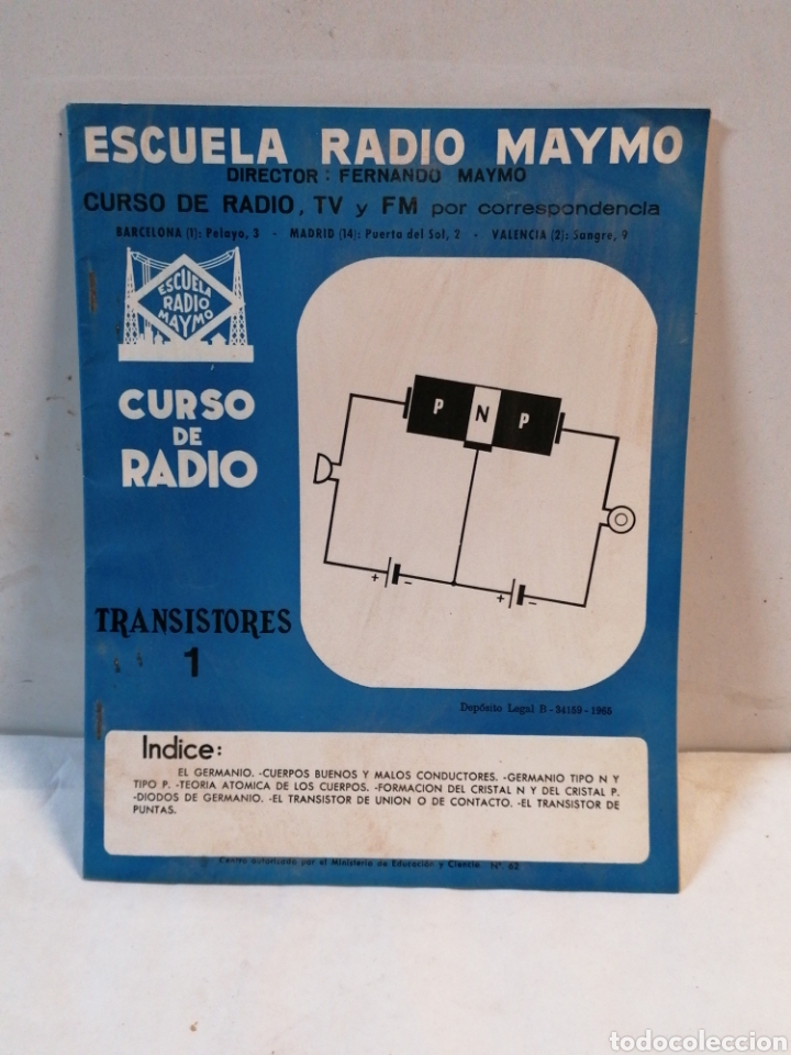 Collezionismo di Riviste e Giornali: Escuela radio Maymo