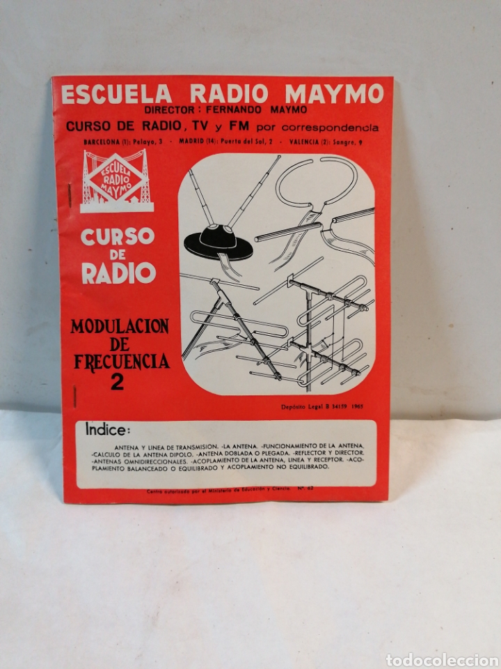 Collezionismo di Riviste e Giornali: Escuela radio Maymo