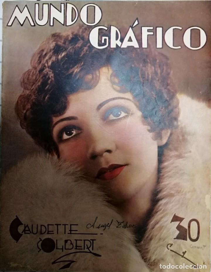 Coleccionismo de Revistas y Peri&oacute;dicos: Mundo Gr&aacute;fico, num 980 a&ntilde;o 1930