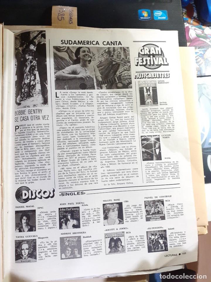 Coleccionismo de Revistas y Peri&oacute;dicos: NACHA GUEVARA BOBBIE GENTRY AMPARO OCHOA MIGUEL BOSE DANIEL MAGAL