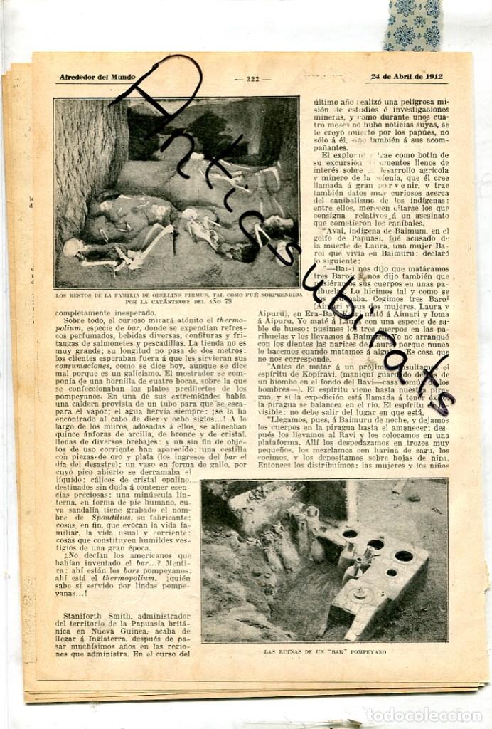 Coleccionismo de revistas y peri&oacute;dicos: REVISTA A&Ntilde;O 1912 POMPEYA FEMINISTAS PAN DE PATATA VITAL AMARGOS AGUA SALLES CEBRIAN