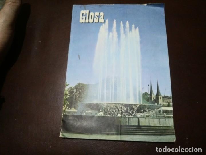 Sammeln von Zeitschriften und Zeitungen: Revista GLOSA N&deg; 47 a&ntilde;o 1958 medicina medicamen farmacia medicotos