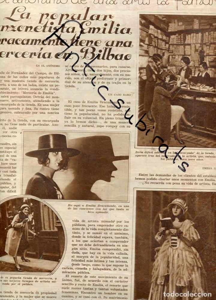 Collection Magazines and Newspapers: REVISTA ENTERA 1931 EMILIA BRACAMONTE FABRICA DE TAPICES GOYA CASA DE LA TROYA ESTUDIANTES GALLEGOS