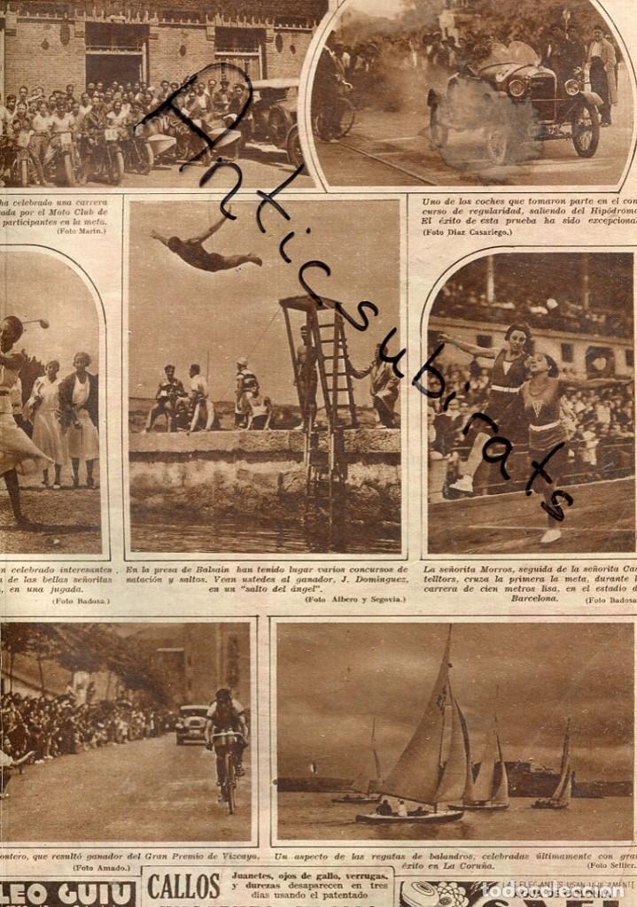Collectionnisme de Revues et Journaux: REVISTA ENTERA A&Ntilde;O 1931 DEPORTE FEMENINO GOLF MORROS NAVAS DEL MARQUES  COLLADO VILLALBA CAMPOAMOR