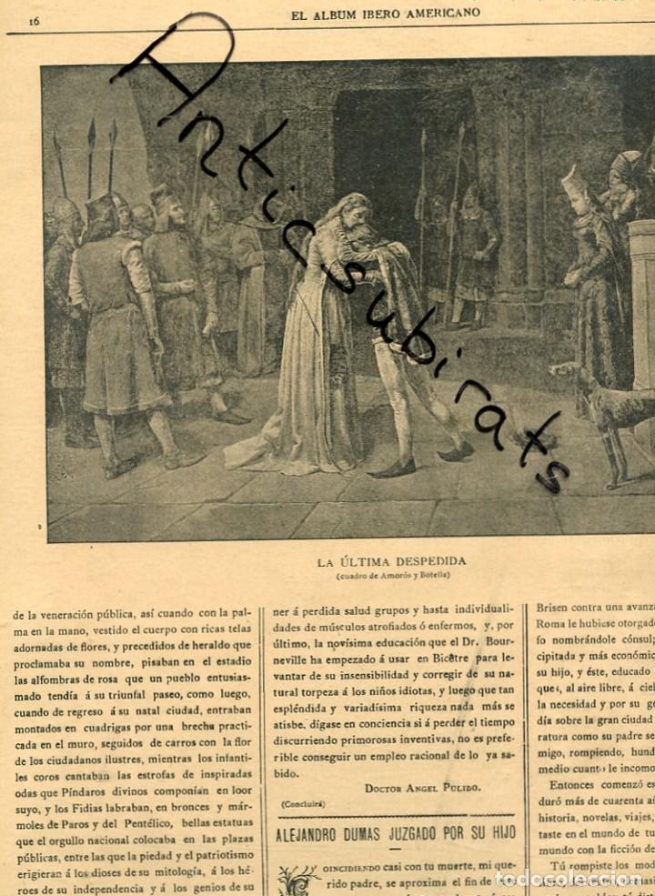 Coleccionismo de Revistas y Peri&oacute;dicos: REVISTA ENTERA A&Ntilde;O 1893 ANTONIO AMOROS BOTELLA DE ALICANTE CONCEPCION GIMENO DE FLAQUER DE ALCA&Ntilde;IZ