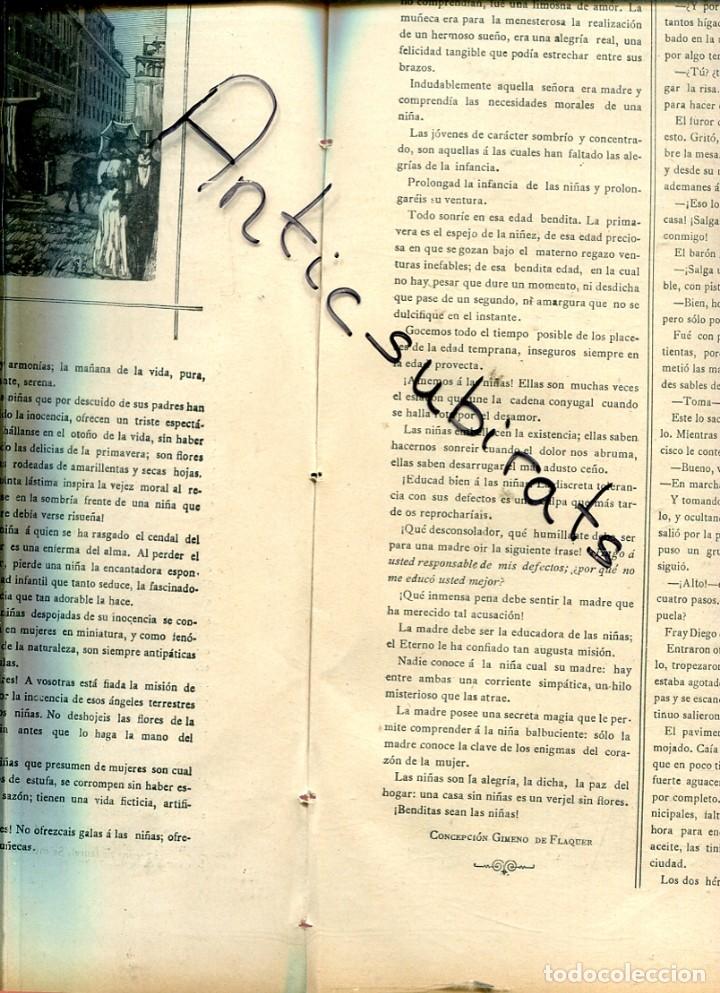 Coleccionismo de Revistas y Peri&oacute;dicos: REVISTA ENTERA A&Ntilde;O 1893 CONCEPCION GIMENO DE FLAQUER FEMINISMO FEMINISTA GARCIA RODRIGUEZ