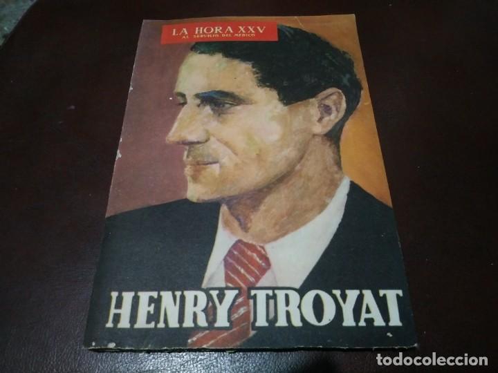 Coleccionismo de revistas y peri&oacute;dicos: Revista LA HORA XXV SERVICIO MEDICO a&ntilde;o 1960 N&deg; 37 medicina medicamento HENRY TROYAR novela