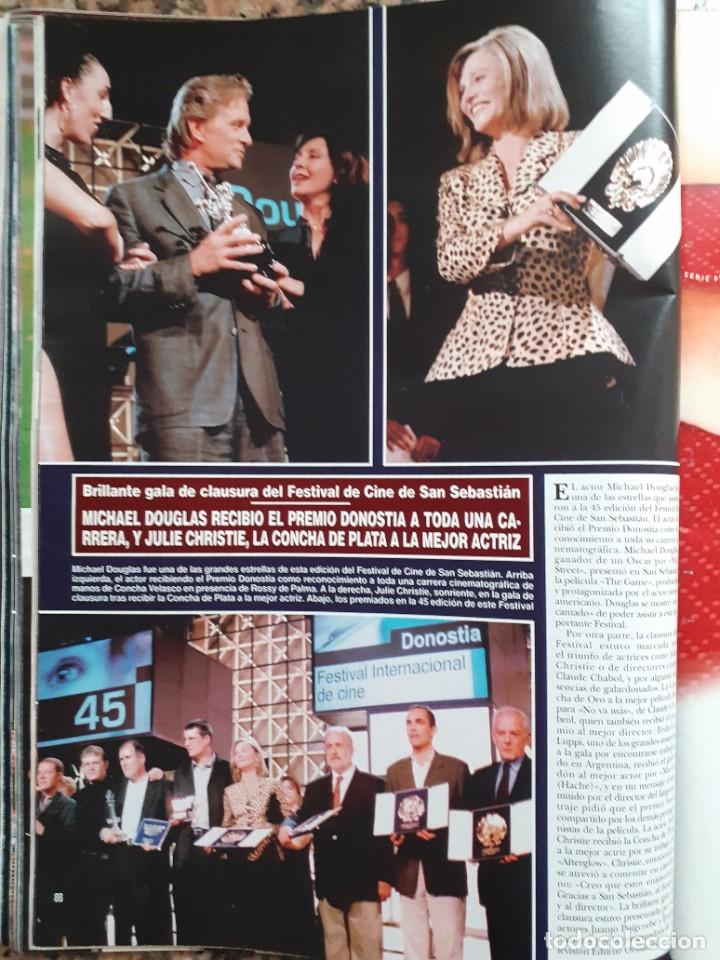 Coleccionismo de revistas y peri&oacute;dicos: san sebastian julie christie michel douglas concha velasco rossy de palma