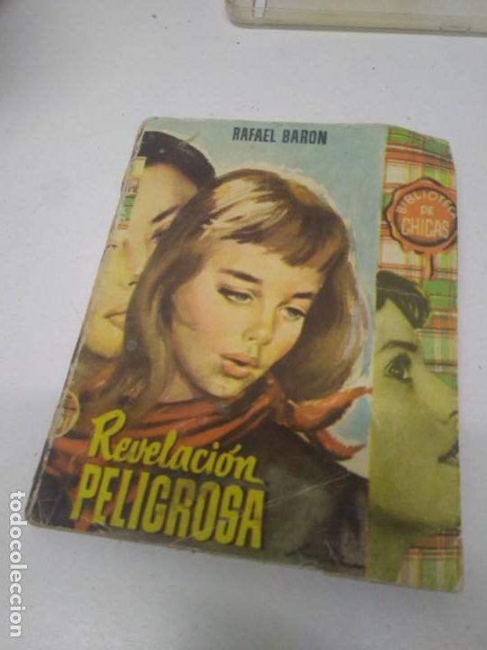 Coleccionismo de revistas y peri&oacute;dicos: Revista novela Rafael Baron REVELACION PELIGROSA Biblioteca de Chicas Xelia