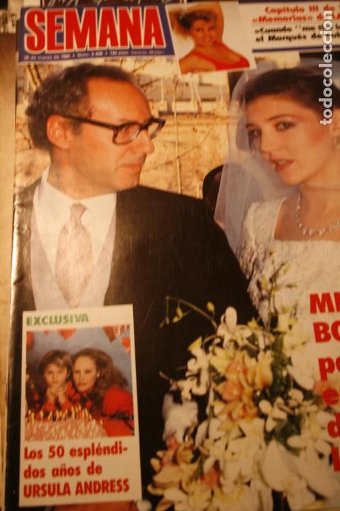 Coleccionismo de Revistas y Peri&oacute;dicos: MADONNA URSULA ANDRES MONICA MOLINA MIGUEL GALLARDO 1986
