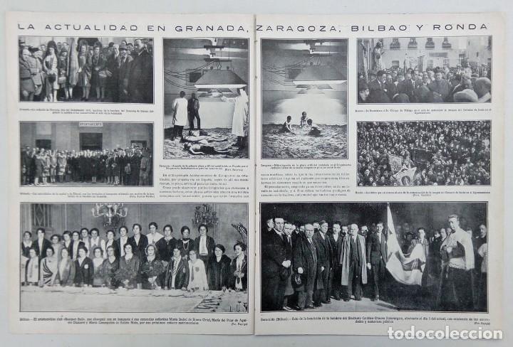Collection Magazines and Newspapers: 1928 HOJAS REVISTA BARACALDO BILBAO BENDICI&Oacute;N BANDERA SINDICATO CAT&Oacute;LICO OBRERO SIDER&Uacute;RGICO