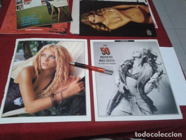 Coleccionismo de Revistas y Peri&oacute;dicos: PUBLICIDAD HOJA RECORTE DE PRENSA ( SHAKIRA ) 2 A4 CON SU NOVIO ANTONIO DE LA RUA