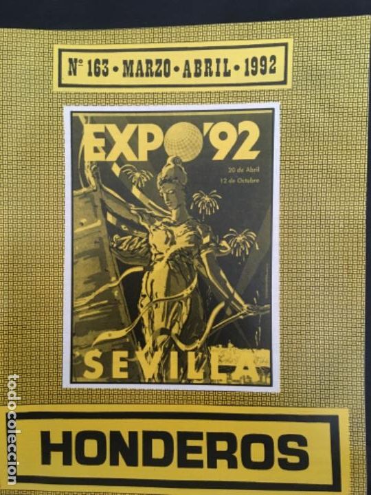 Collezionismo di Riviste e Giornali: REVISTA HONDEROS DE BALEARES, N&Uacute;MERO 163, MARZO ABRIL 1992