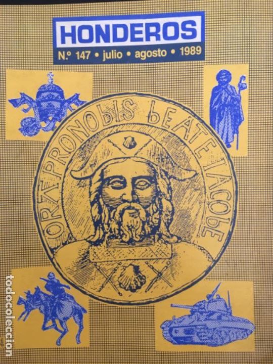 Coleccionismo de revistas y peri&oacute;dicos: REVISTA HONDEROS DE BALEARES, N&Uacute;MERO 147, JULIO AGOSTO 1989