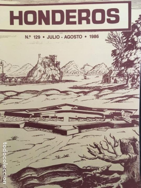 Colecionismo de Revistas e Jornais: REVISTA HONDEROS DE BALEARES, N&Uacute;MERO 129, JULIO AGOSTO 1986