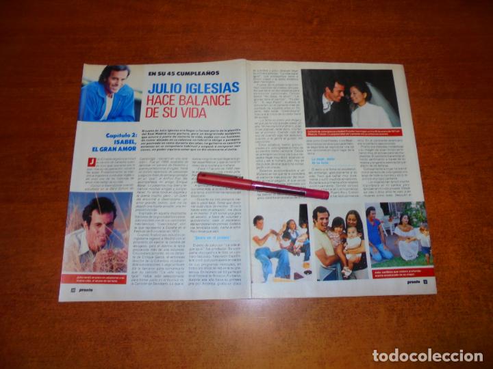 Coleccionismo de Revistas y Peri&oacute;dicos: CLIPPING 1988: JULIO IGLESIAS
