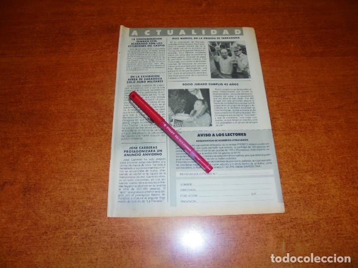 Coleccionismo de Revistas y Peri&oacute;dicos: CLIPPING 1988: ROC&Iacute;O JURADO CUMPLE A&Ntilde;OS. RUIZ MATEOS. MICHAEL JACKSON Y ARTISTAS MEJOR PAGADOS