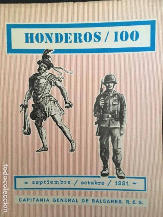 Coleccionismo de revistas y peri&oacute;dicos: REVISTA HONDEROS DE BALEARES, N&Uacute;MERO 100, SEPTIEMBRE OCTUBRE 1981