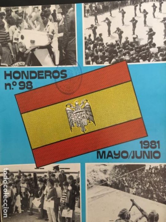 Coleccionismo de revistas y peri&oacute;dicos: REVISTA HONDEROS DE BALEARES, N&Uacute;MERO 98, MAYO JUNIO 1981