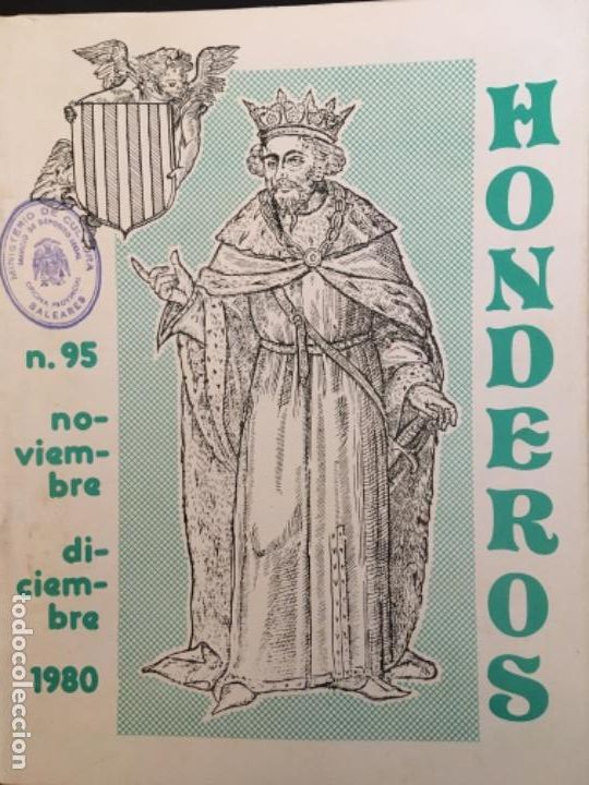 Coleccionismo de revistas y peri&oacute;dicos: REVISTA HONDEROS DE BALEARES, N&Uacute;MERO 95, NOVIEMBRE DICIEMBRE 1980