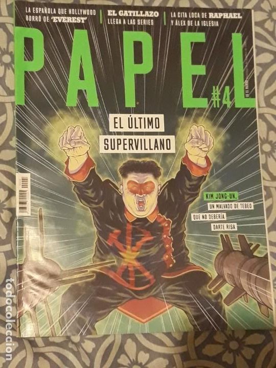 Collection Magazines and Newspapers: REVISTA PAPEL DE EL MUNDO N&ordm; 4 EL ULTIMO SUPER VILLANO*