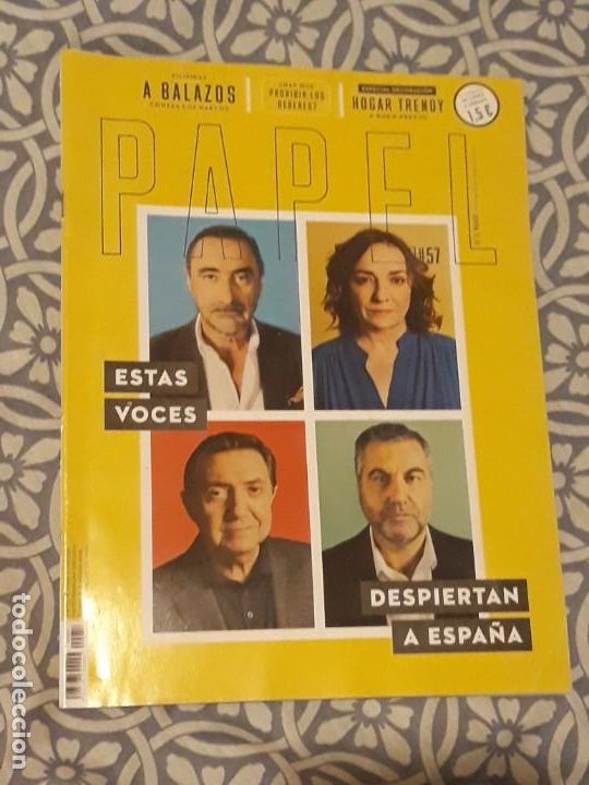 Collection Magazines and Newspapers: REVISTA PAPEL DE EL MUNDO N&ordm;57 ESTAS VOCES DESPIERTAN A ESPA&Ntilde;A*