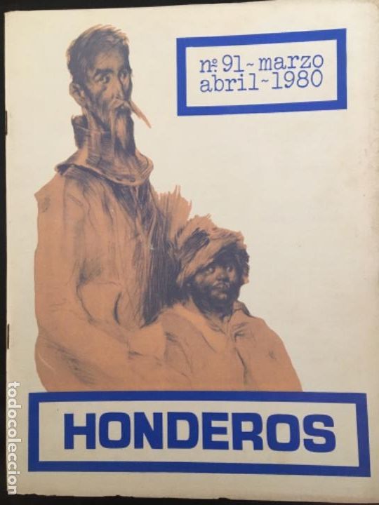 Coleccionismo de revistas y peri&oacute;dicos: REVISTA HONDEROS DE BALEARES, N&Uacute;MERO 91, MARZO ABRIL 1980