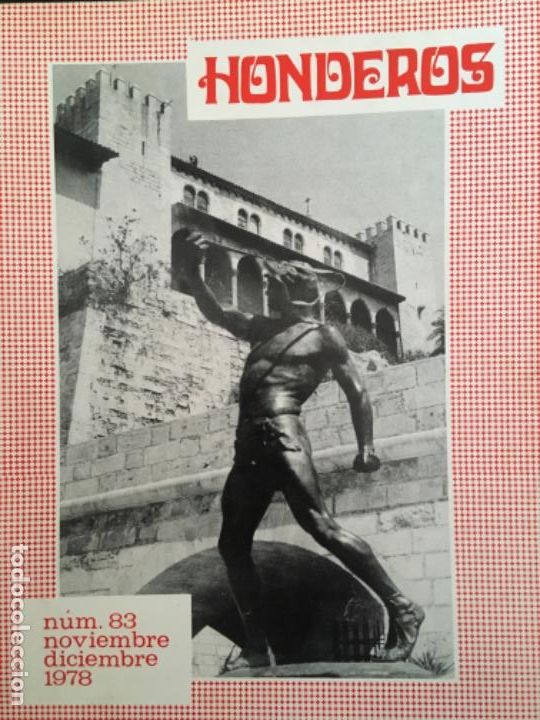 Coleccionismo de revistas y peri&oacute;dicos: REVISTA HONDEROS DE BALEARES, N&Uacute;MERO 83, NOVIEMBRE DICIEMBRE 1978