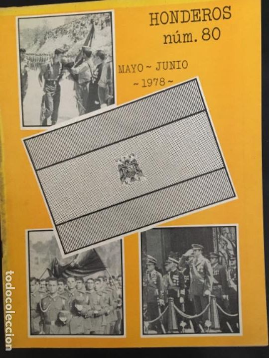 Coleccionismo de revistas y peri&oacute;dicos: REVISTA HONDEROS DE BALEARES, N&Uacute;MERO 80, MAYO JUNIO 1978