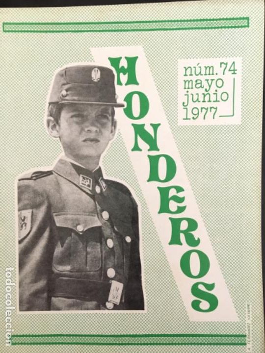 Coleccionismo de revistas y peri&oacute;dicos: REVISTA HONDEROS DE BALEARES, N&Uacute;MERO 74, MAYO JUNIO 1977