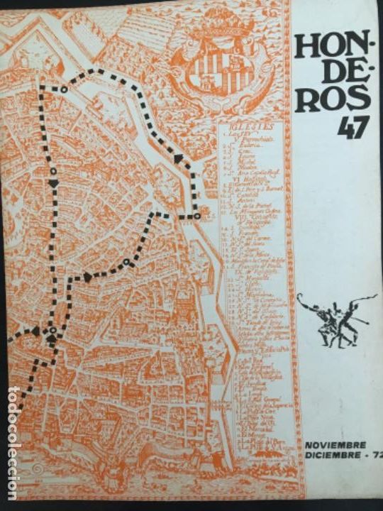 Collezionismo di Riviste e Giornali: REVISTA HONDEROS DE BALEARES, N&Uacute;MERO 47, NOVIEMBRE DICIEMBRE 1972