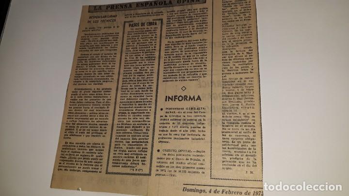 Coleccionismo de revistas y peri&oacute;dicos: NOTICIA RECORTE PERI&Oacute;DICO MURCIA LA VERDAD PASOS DE CEBRA EN MADRID PRENSA RESPONSABILIDAD T&Eacute;CNICOS