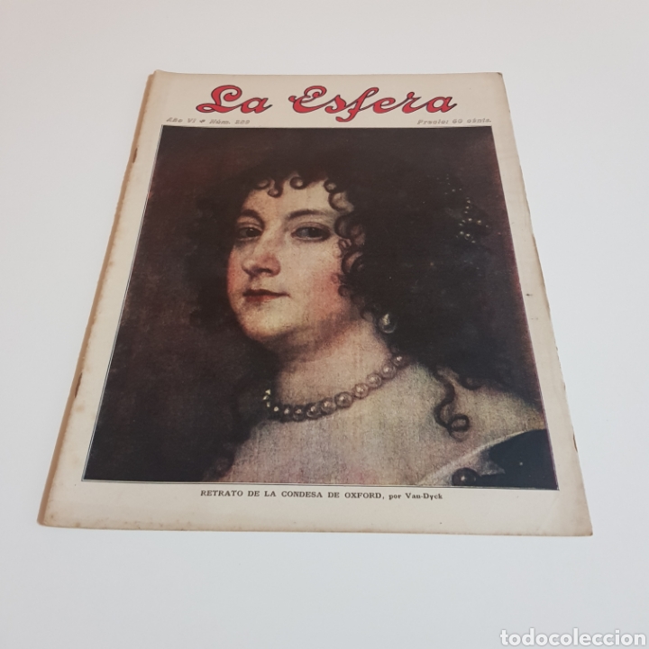 Collezionismo di Riviste e Giornali: LA ESFERA A&Ntilde;O VI N&deg; 289 JULIO 1919