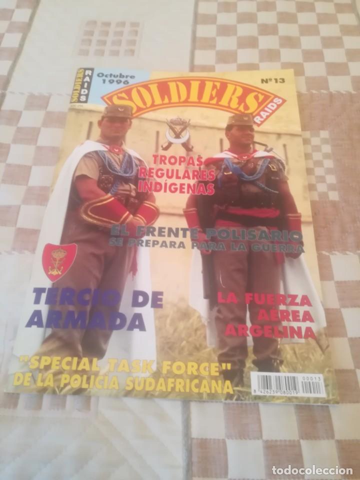 Collectionnisme de Revues et Journaux: Soldiers Raids 13.Tropas Regulares Indigenas.Tercio de Armada...Octubre 1996