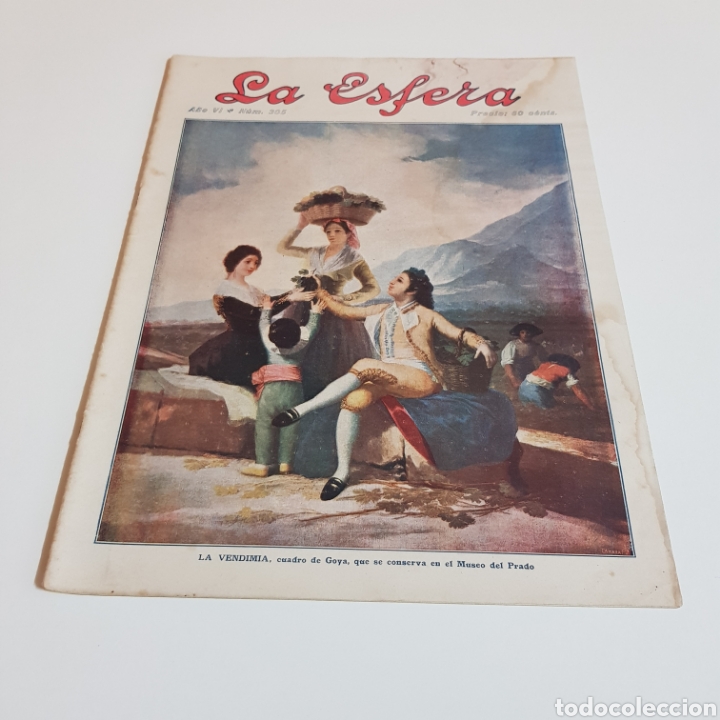 Collezionismo di Riviste e Giornali: LA ESFERA A&Ntilde;O VI N&deg; 305 NOVIEMBRE 1919