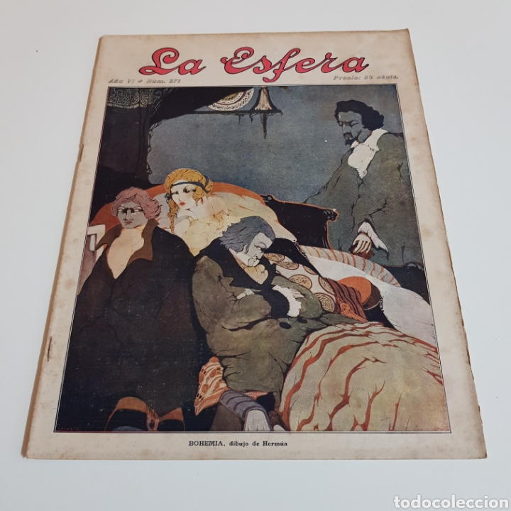 Sammeln von Zeitschriften und Zeitungen: LA ESFERA - A&Ntilde;O VI - N&deg; 271 - MARZO 1919